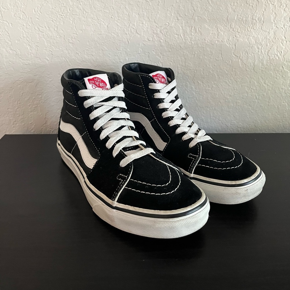 Classic Vans Sk8 High Tops - Black
